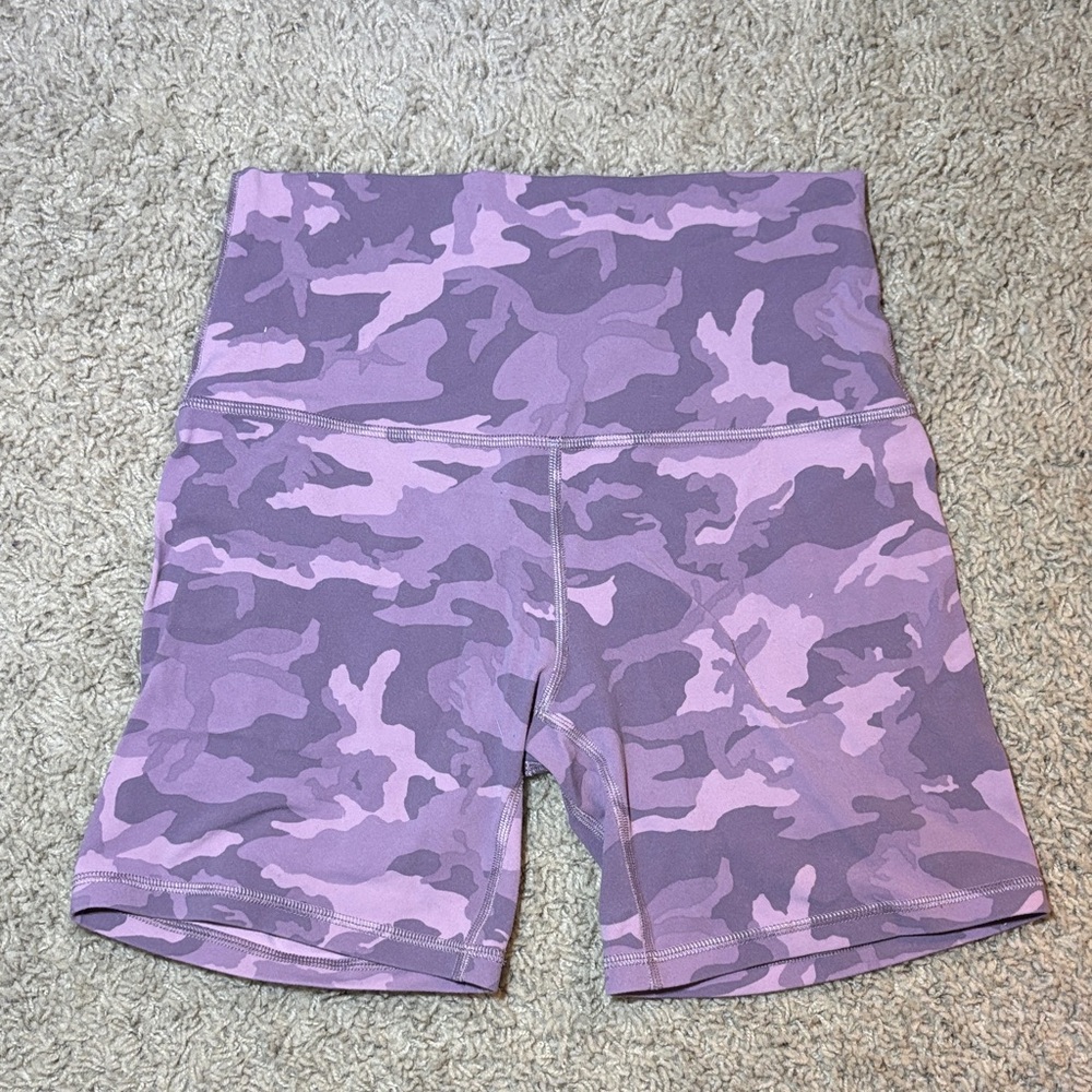 Lululemon Align Short *6" - Incognito Camo Pink Taupe Multi